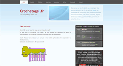 Desktop Screenshot of crochetage.fr