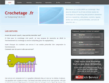 Tablet Screenshot of crochetage.fr